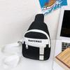 Bolso de Pecho Infantil Sencillo y Elegante con Estampado de Letras 2026 Nuevo de Moda Ligero para Snacks para Uso al Aire Libre con Bolsa de Pecho