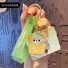 Muñeco Panda Llavero de Dibujos Animados Lindo Panda Troyano Exquisito Colgante para Coche Pareja Mochila Regalo Venta al por Mayor