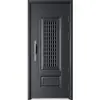 Puertas Antirrobo, Puertas de Entrada, Puertas de Entrada Prefabricadas al por Mayor, Puertas Antirrobo Clase A Hechas a Medida, Puertas Principales para Casas Rurales de Autoconstrucción, Puertas de Aluminio Fundido