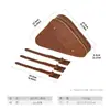 Nova Bolsa para Tubo Superior de Bicicleta, Bolsa para Travessa de Mountain Bike Retrô, Bolsa Triangular, Armazenamento de Equipamento para Ciclismo de Estrada