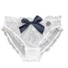 Ropa interior japonesa Lolita para niña de cintura baja, malla de encaje, para caderas anchas, ropa interior JK, ropa interior de sirvienta negra