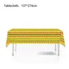 Nuevos Suministros para Fiesta Folclórica Mexicana Decoración Fiesta Vajilla Desechable Manteles Traje Ambiente Escena Diseño