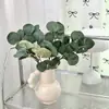 Eucalipto artificial com folha de dinheiro de fruta folha de maçã decoração DIY planta artificial atacado de fábrica Amazon transfronteiriço
