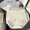 Pantalones de Control de Vientre Cruzado Ultradelgados de Seda de Hielo de Cintura Alta Mascarilla Pantaletas de Control de Vientre Ropa Interior de Mujer con Levantamiento de Glúteos Sin Costuras de Secado Rápido Transpirable para Mujer