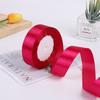 Cinta de poliéster de 2 cm al por mayor de fábrica, cinta para embalaje de regalos, cinta para decoración de bodas DIY, lazo de cinta, accesorios para el cabello