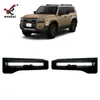 Adequado para 24 Toyota Prado Domineering Lâmpada de Neblina Dianteira Modificada Acabamento Superior Lc250 Para-choque Dianteiro Especial