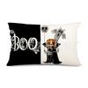 Funda de Almohada para Cintura Nueva Transfronteriza de Halloween Hermanas Sanderson Decoración de Sofá de Sala de Estar Funda de Almohada para Cintura de Lino Venta Directa de Fábrica