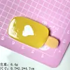 Accesorios de resina de paleta luminosa hechos a mano creativos pegamento de crema DIY pasador funda de teléfono móvil decoración de pegatina de refrigerador material