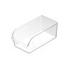 Caja de almacenamiento de huevos de alta permeabilidad con asa, almacenamiento en refrigerador y organizador, caja extraíble para conservación fresca para almacenamiento de frutas y verduras