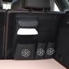 Bonita bolsa de almacenamiento colgante multifuncional para el asiento trasero del coche, bolsa de almacenamiento para el maletero del coche