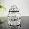 Pote de Vidro Selado com Tampa, Garrafa de Mel, Pote de Conserva em Grade Doméstico, Pote de Armazenamento para Grãos, Frutas Secas e Chá