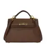 Elegante bolso pequeño 2026 modelo nuevo para mujer otoño versátil retro bolso cruzado bolso de mano cuadrado pequeño bolso Kelly