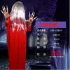 Cosplay de Halloween Sadako Fantasma Feminino Branco Fantasia Fada Caneta Zumbi Noiva Fantasma Feminina Terror Casa Assombrada Fantasia