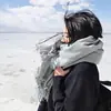 Bufanda de cuadros para hombre y mujer, chal para parejas, versión coreana de otoño e invierno, venta al por mayor de fábrica, cachemir sintético, suave, ceroso, cómodo, colores completos