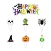 Banderas, Guirnaldas, Banderines de Halloween, Banderas Grandes y Pequeñas, Sets de Fiesta Espirales, Hecho a Medida