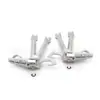 Adequado para 2007 - 2008 Suzuki Gsx - R 1000 Pedal Traseiro Suporte Triângulo para Pedal