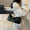 Bolsa Transversal de Couro com Cera de Óleo Vintage, Bolsa Meia-Lua, Nova Tendência 2025 Grande Capacidade Versátil Bolsa de Ombro, Bolsa Feminina Texturizada de Axila
