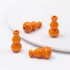 Venta al por mayor del fabricante Colgante de Calabaza de Madera de Loto con Agujero Abierto Cuentas de Madera Accesorios de Tallado Hechos a Mano para Bricolaje Colgante