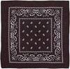 Bandana de Algodón 100% con Estampado Pañuelo para la Cabeza Ciclismo Multifuncional Paisley Cuadrado Ecológico Pañuelo Diadema Multicolor