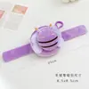 Nuevo Estilo Pulsera de Anillo a Presión Abejita Billetera Bolsita para Auriculares Estilo Muñeca Dibujo Animado Linda Bolsita para Llaves Almacenamiento