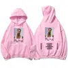 Rielles B Gira Mundial 2025 Sudadera con Capucha Estrella Nueva Manga Larga Invierno para Hombre/Mujer Sudadera con Capucha Moda Hip-Hop