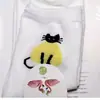Meias para Mulheres, Gatinho Simples em Desenho Animado, Meias de Cano Médio Desodorantes e Absorventes de Suor para Estudantes, Meias Casuais para Casal, Atacado da Fábrica de Meias Zhuji