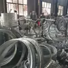 Acessórios de Fixação para Ventilador de Duto Redondo com Flange Galvanizado Placa de Flange Redonda de Aço Inoxidável 304 Peça de Flange Larga Não Padrão