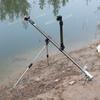 Soporte multi-barra de aleación de aluminio Equipo de pesca Soporte luminoso portátil equipo de pesca integrado rastrillo luminoso multi-barra