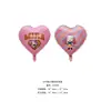 Nuevo Globo de Papel de Aluminio versión Q Escuadrón de Brujas Lumila Zoi Dibujos Animados para Decoración de Escena de Fiesta de Cumpleaños