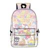 3D Nuevo Producto Impreso Periférico Sanrio Kuromi Kuromi Mochila Escolar Mochila Gran Capacidad Mochila Totalmente Impresa