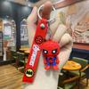 Llavero creativo de Spider-Man de la serie Marvel, bonito muñeco de anime, bolso, llave de coche, colgante, regalo