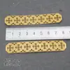 DIY Adorno de Cabeça para Noiva Coroa de Fênix Xiuhe Antiga Peça de Conexão de Ferro Grampo de Cabelo Hanfu Acessórios de Película de Cobre