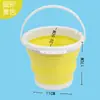 Balde dobrável com compartimento pintura artística portátil recipiente para lavar canetas aquarela gouache balde para lavar canetas balde para misturar cores atacado