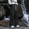 Nuevos pantalones casuales tejidos sueltos de otoño para hombre, pantalones de trabajo, pantalones para senderismo al aire libre, pantalones de montañismo para hombre, pantalones deportivos, pantalones largos para hombre