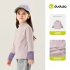 [Compra 2 artículos, obtén 3 yuanes de descuento] [Antiestático] Camiseta interior para niñas Dudu, Camiseta de manga larga para niños Otoño e Invierno, Ropa para niños
