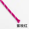 Cuerda Redonda de Poliéster con Patrón de Puntos de Colores de 5 mm Hilada en Núcleo para Tejido Hecho a Mano DIY, Moda Personalizada, Cuerda Decorativa Práctica para Cinturas, Sombreros y Pantalones