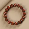Venta directa del fabricante: Pulseras de Palisandro Rojo, Sándalo Rojo Hoja Pequeña, Palisandro Ojo de Gato, Cuentas de Oración Budista para Hombres, 2.0 Artículos Naturales Coleccionables al por Mayor