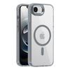 Funda Magnética Transparente Color Hielo Ip16E Magsafe para Teléfono 17E Color Hielo Alta Transparencia Cubierta Protectora Metálica para Llaves Suministro