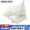 Núcleo de Almohada de Hotel de Color Natural Más Vendido por el Fabricante, Almohada de Terciopelo de Plumas, Paquete Doble para Estudiantes, Almohada Individual Protectora del Cuello