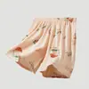 Pantalones cortos de verano para niños, pantalones cortos de algodón hasta la rodilla para niños, pantalones casuales de tres cuartos para estudiantes jóvenes, pantalones de dormir para casa para niñas