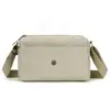 Bolso de Hombro de Gran Capacidad Nuevo para Mujer 2026, Bolso de Hombro Simple de Color Sólido en Tela de Nylon, Bolso Cruzado Ligero Casual para Viajes