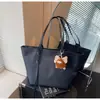 Bolsa de Tela Oxford para Mujer Gran Capacidad 2025 Nuevo Otoño e Invierno Versátil Bolso de Hombro Estudiante Universitario Clase Trabajo Ropa Bolso Tote
