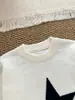 Suéter de punto con cuello redondo a rayas y estrella de cinco puntas para niños y niñas, personalizable, 100% algodón puro, top suave y amigable con la piel