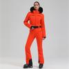 Traje de esqui feminino novo profissional duplo prancha impermeável quente comércio exterior à prova de vento esportes ao ar livre traje de esqui terno feminino siamês
