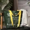 Bolsa de Hombro Tejida de PP Spot Bolsa de Almacenamiento Tienda de Ropa Bolsa de Regalo Laminada Ecológica Compras Supermercado Bolsa de Tote Plegable
