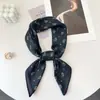 Lenço Quadrado de Seda Retrô Coreano com Estampa Paisley e Toque de Luxo, Combinado com uma Camisa, Lenço Quadrado Versátil para Cintura, Xale, Protetor de Pescoço