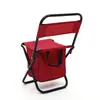 Silla de playa pequeña plegable para niños, portátil para estudiantes, adecuada para el ocio y el dibujo, con respaldo y bolsa de almacenamiento multifuncional para aperitivos