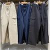 Pantalones/pantalones de trabajo casuales holgados lavados para hombre y mujer japoneses 473177/474100