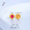 Puzuo Color Fuerte que Conserva los Colores Oro Arena Antiguo Accesorios DIY Calabaza Lingote Sonajero Cuentas Pulsera Collar Colgante de Cuentas