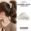 Pinza para el pelo de coleta alta para mujeres con cabello fino, pinza de acetato para la parte trasera de la cabeza, accesorio para el pelo, pinza de tiburón, pinza de pelo de alta gama